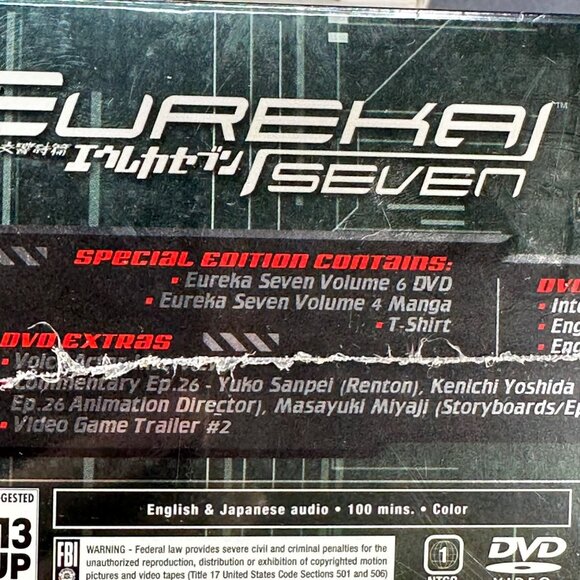 Eureka Seven Special Edition Volume 6 DVD Manga And T-Shirt Box Set New - Picture 6 of 9